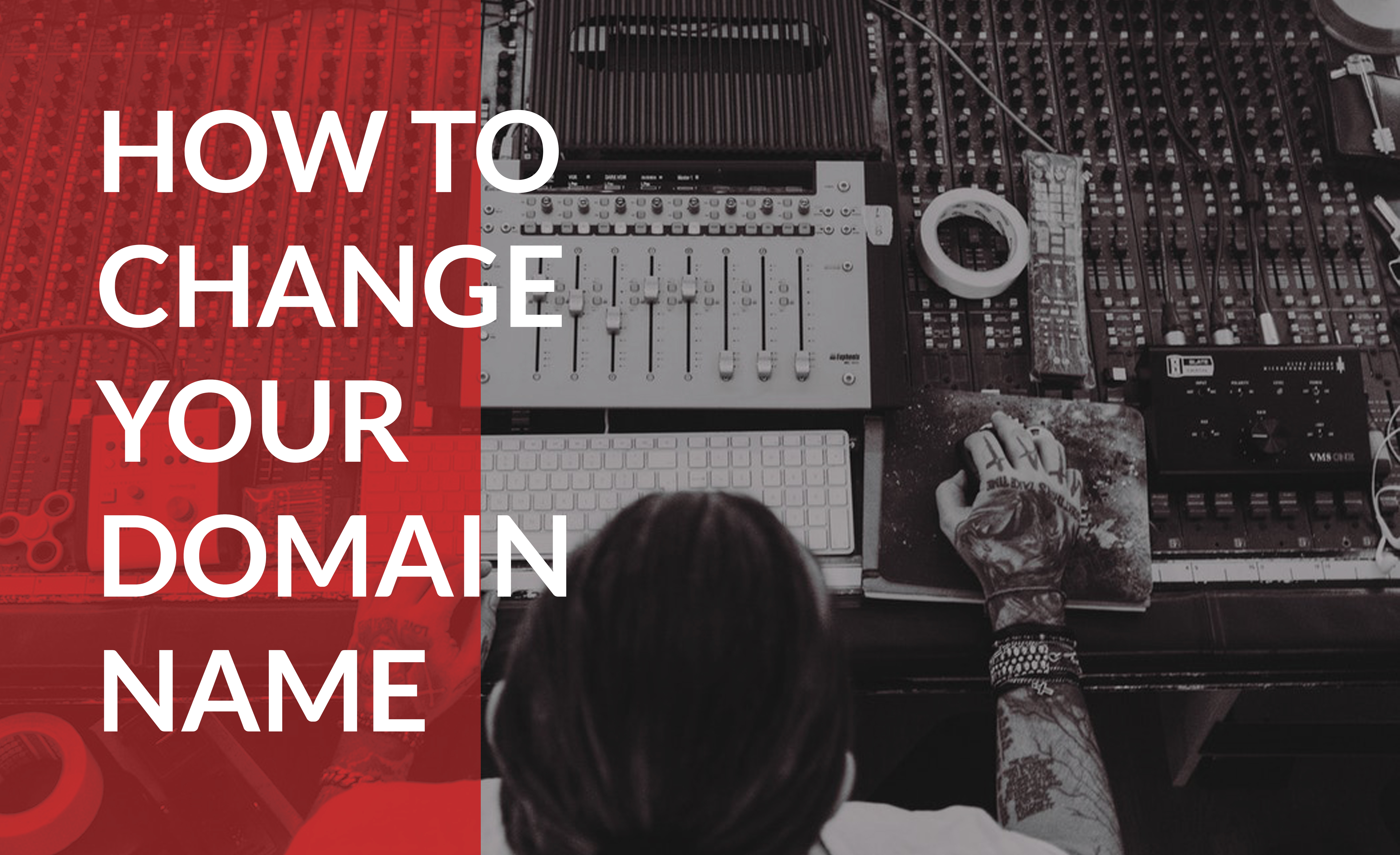 Learn the steps to change your domain name into something that grows your business.