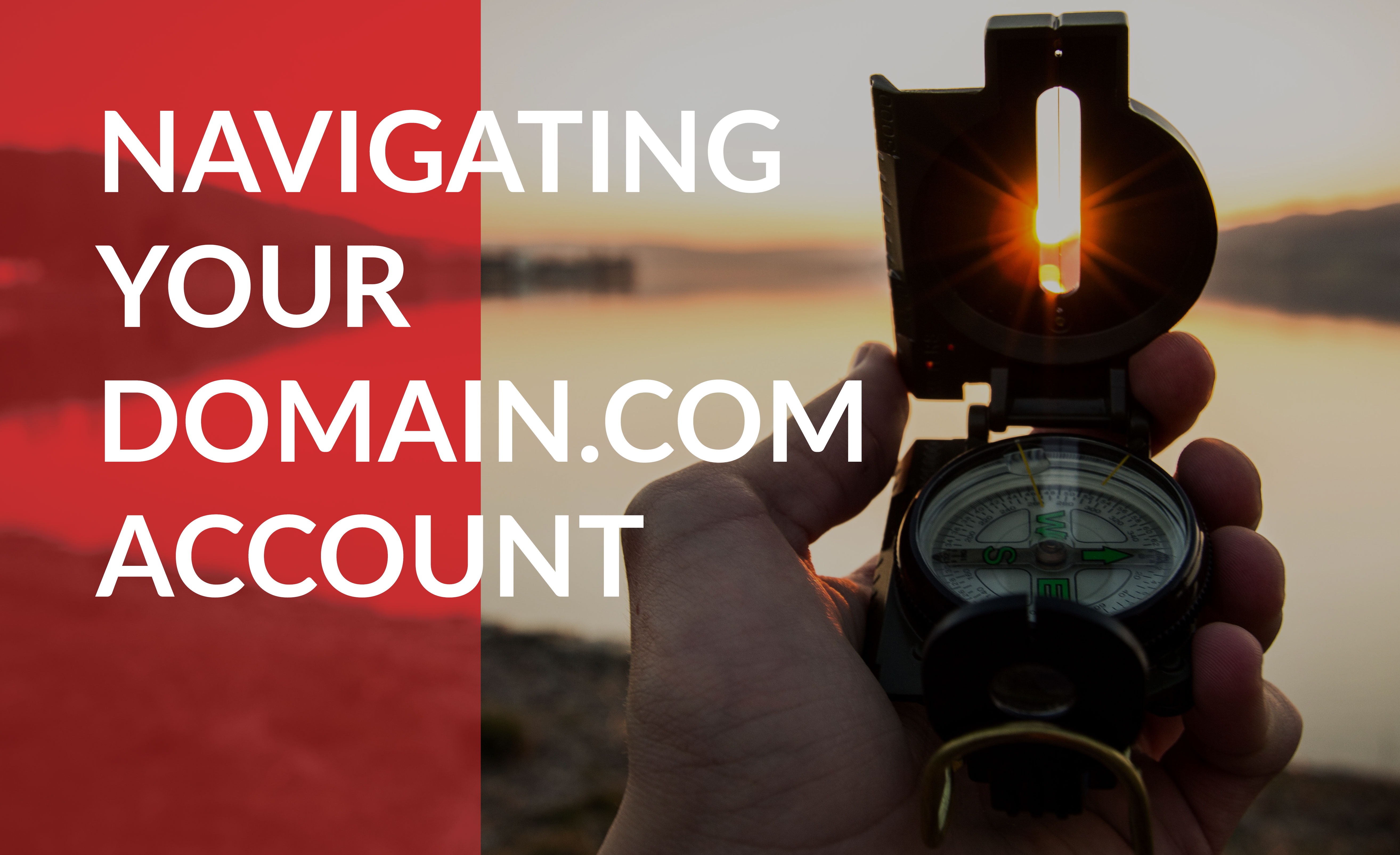 navigating your domain.com account