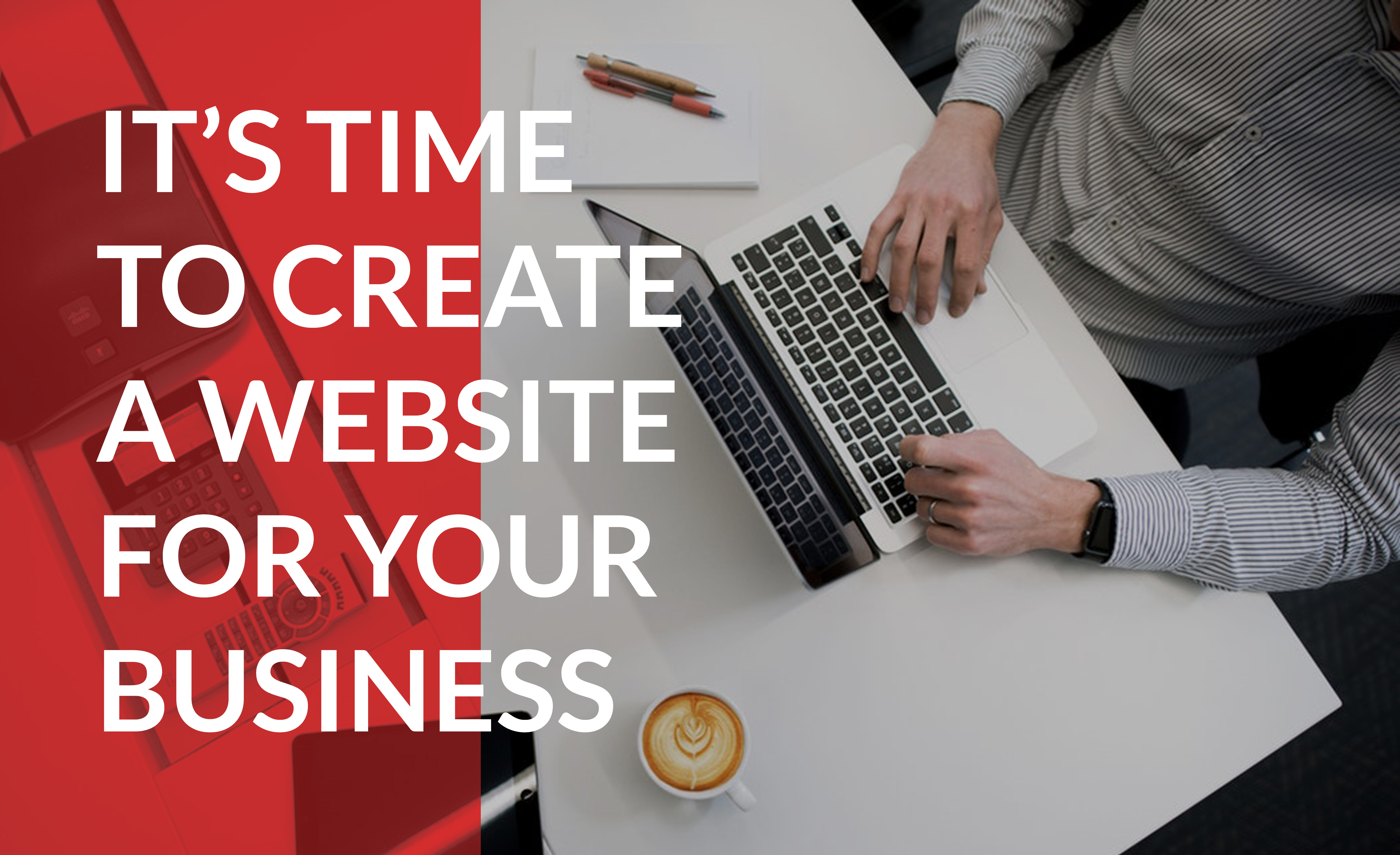 Use tools like WordPress and Domain.com to get your business online today.