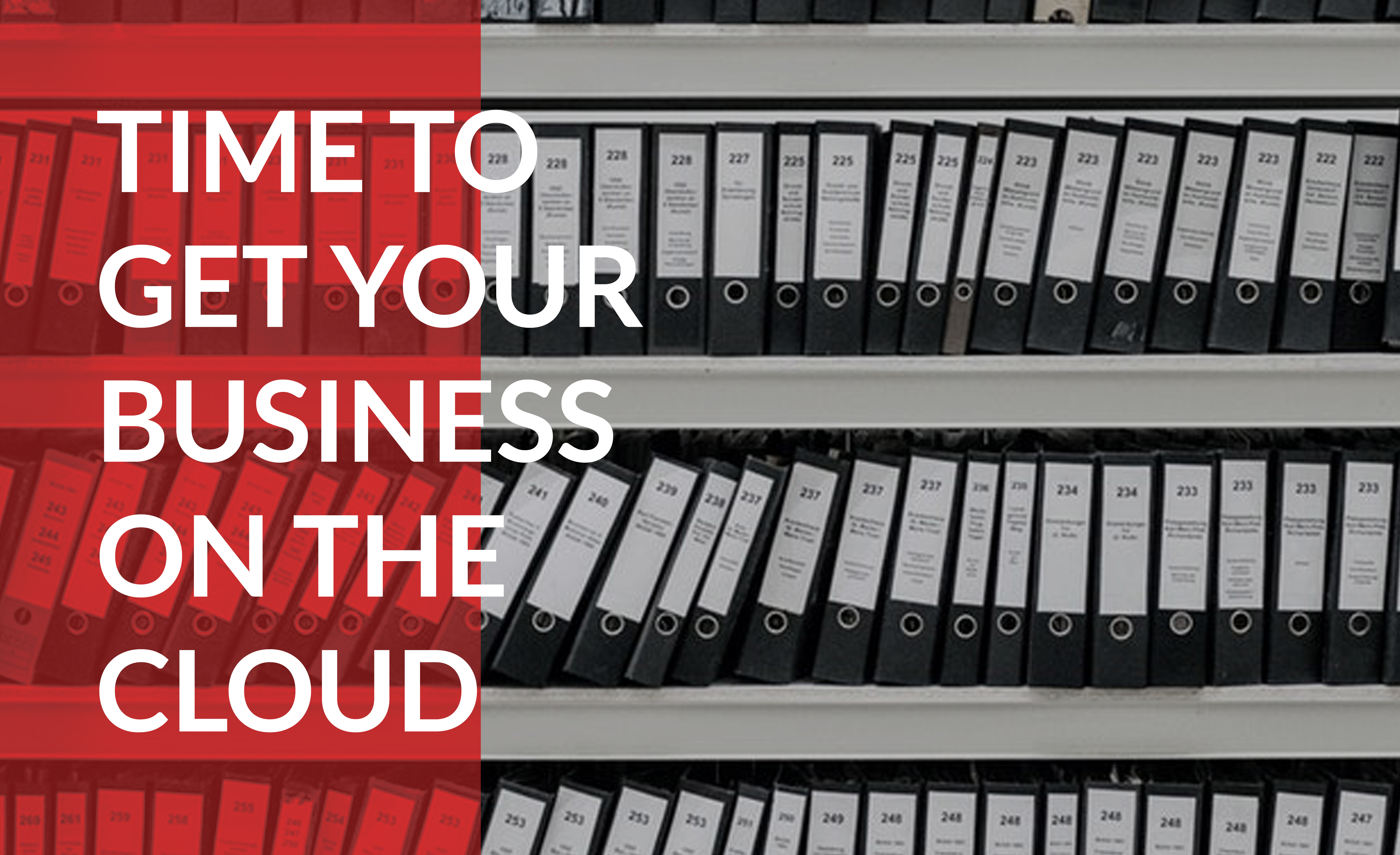 Bring your business up to date by moving your documents onto the cloud.