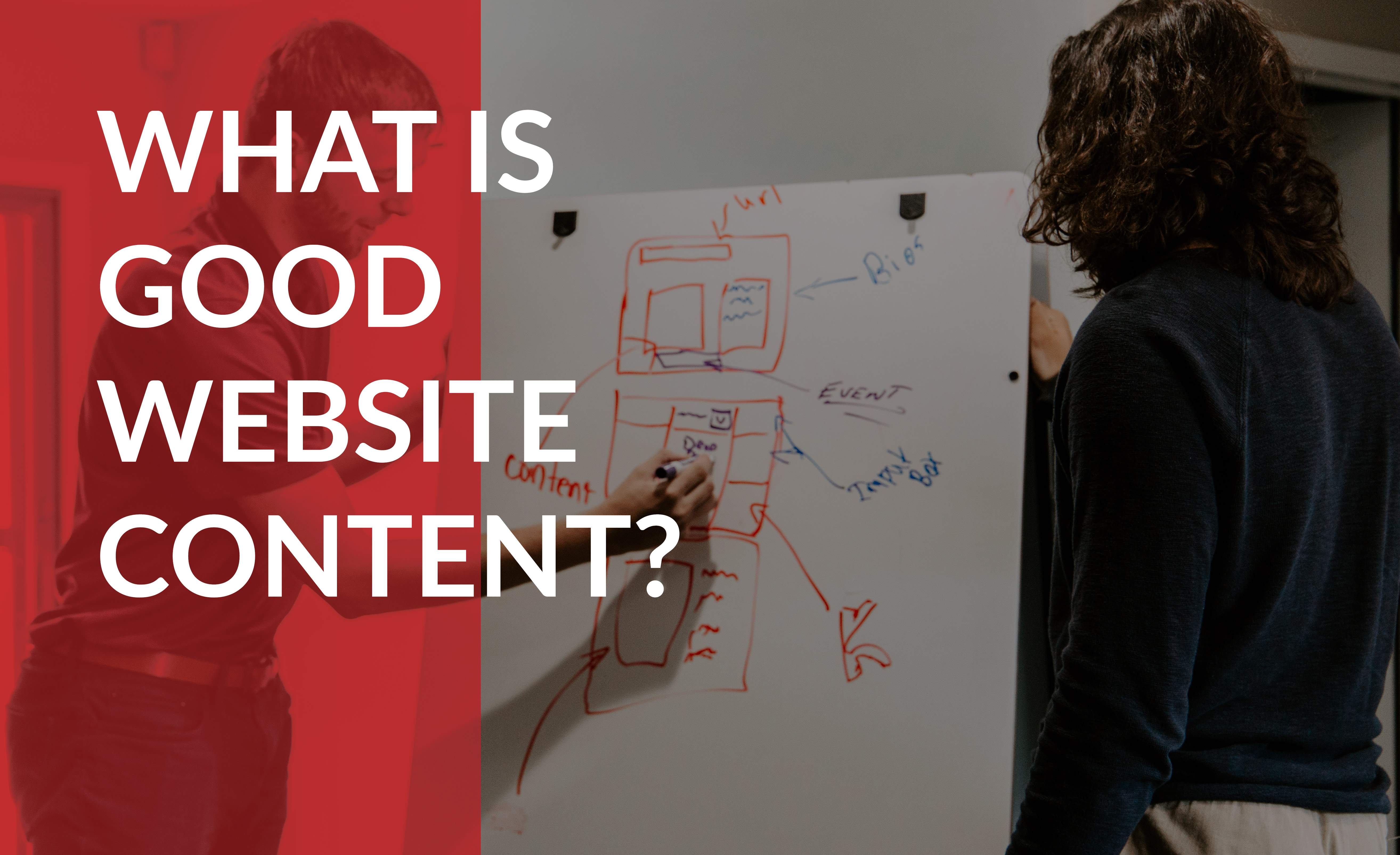 Exploring what makes for good website content.