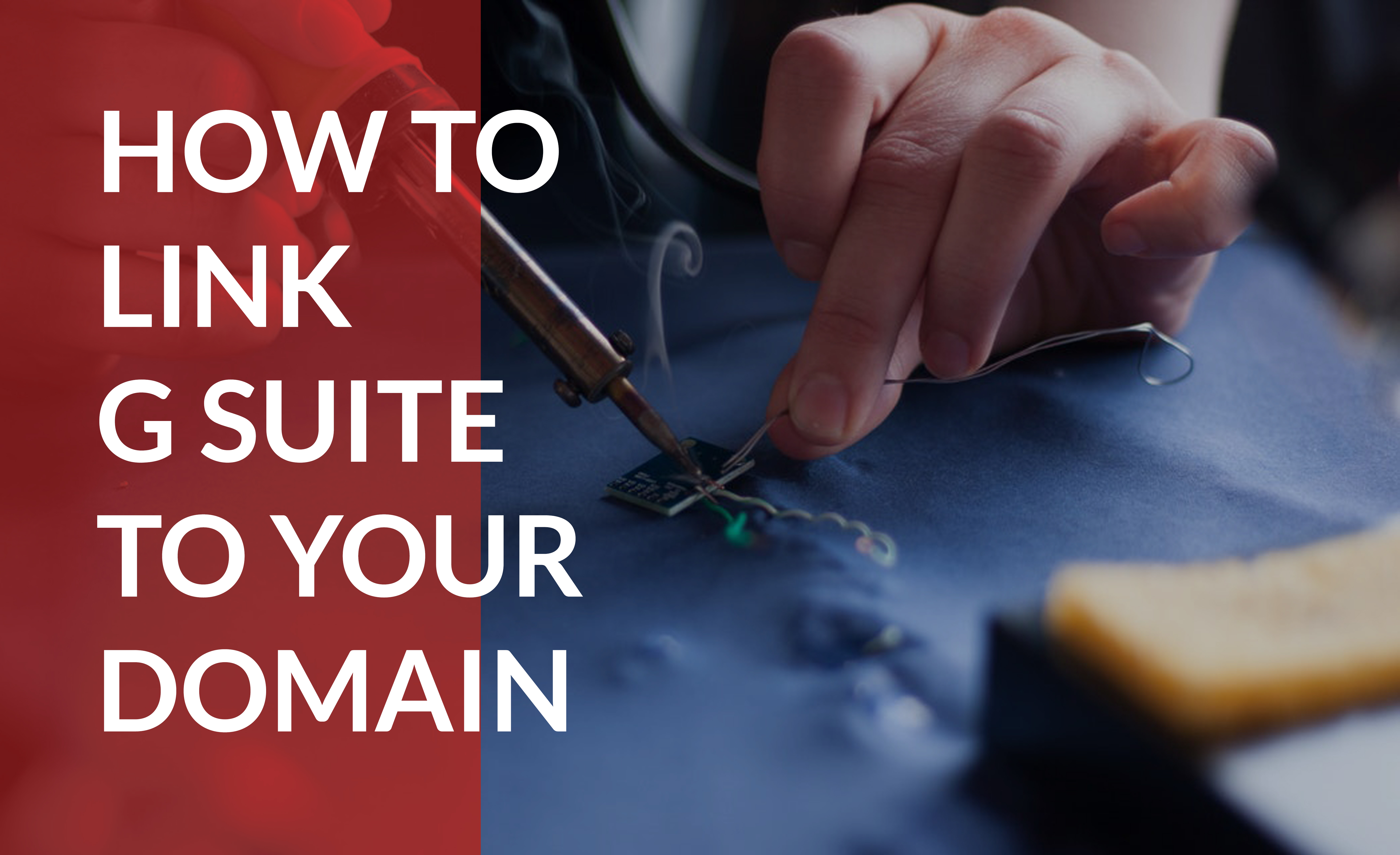 Find out how to link your Gmail account to your custom domain name.