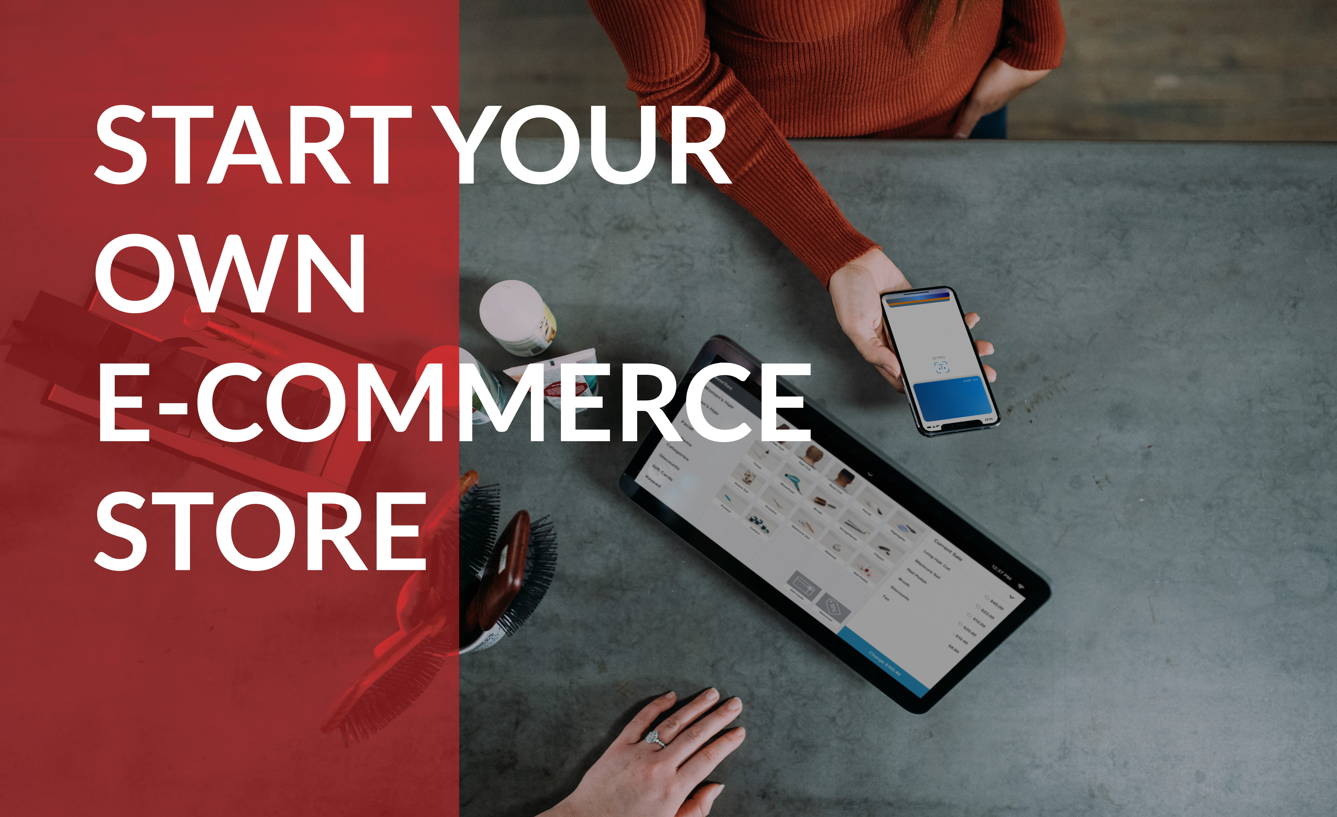 Start your own e-commerce store
