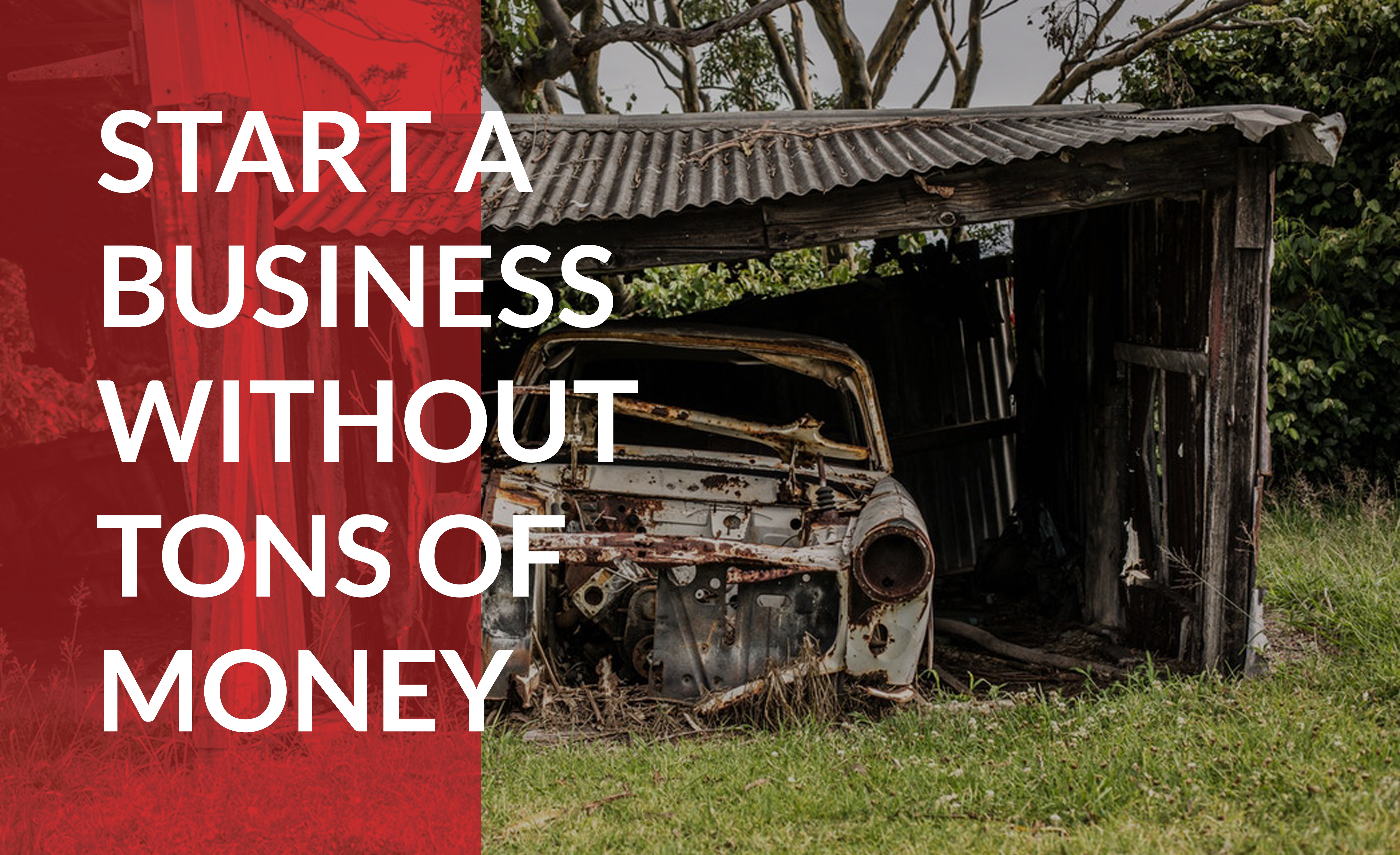 Start your new business without a huge upfront investment.