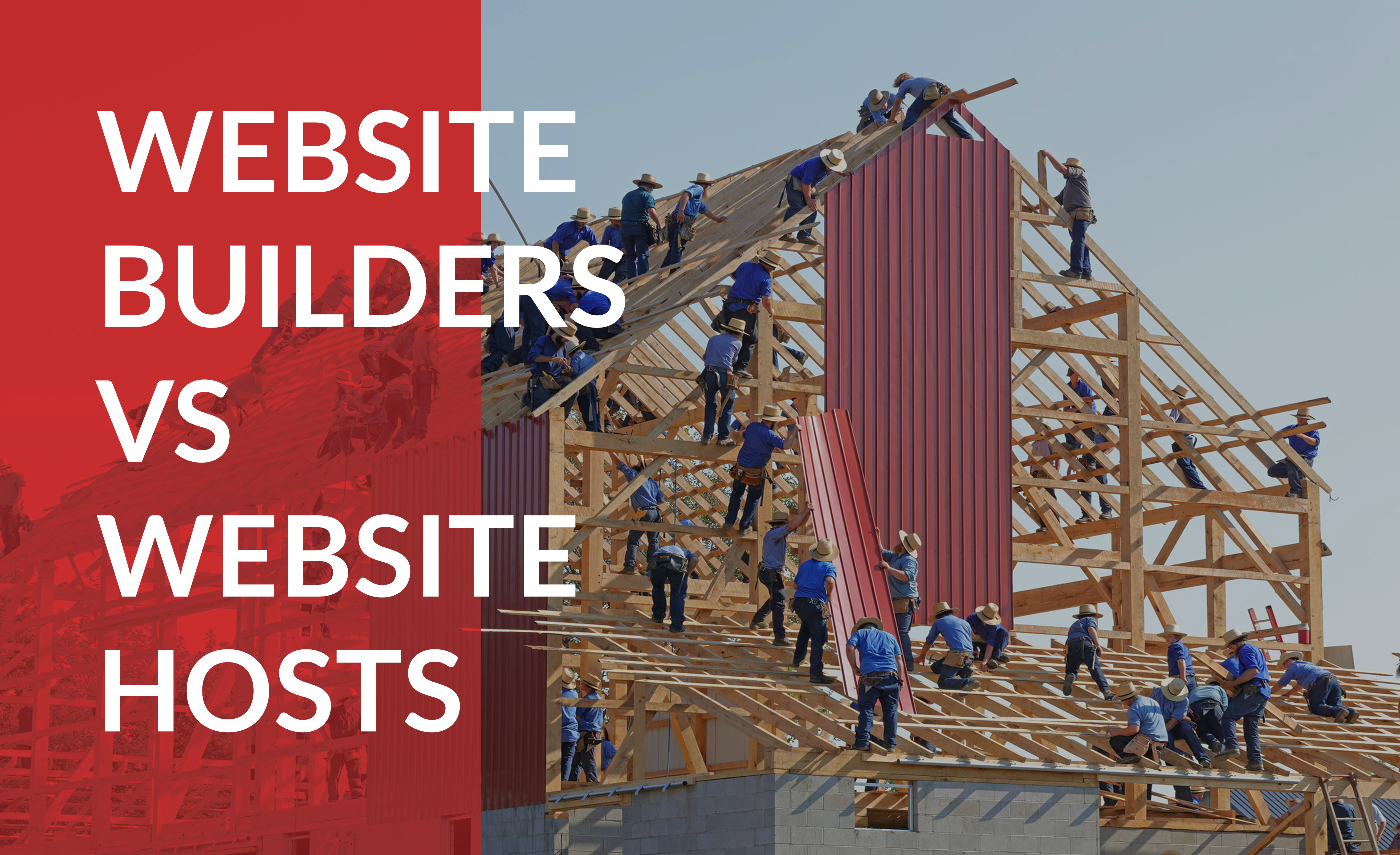 Website Builders vs Website Hosts